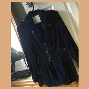 Free People coat- navy